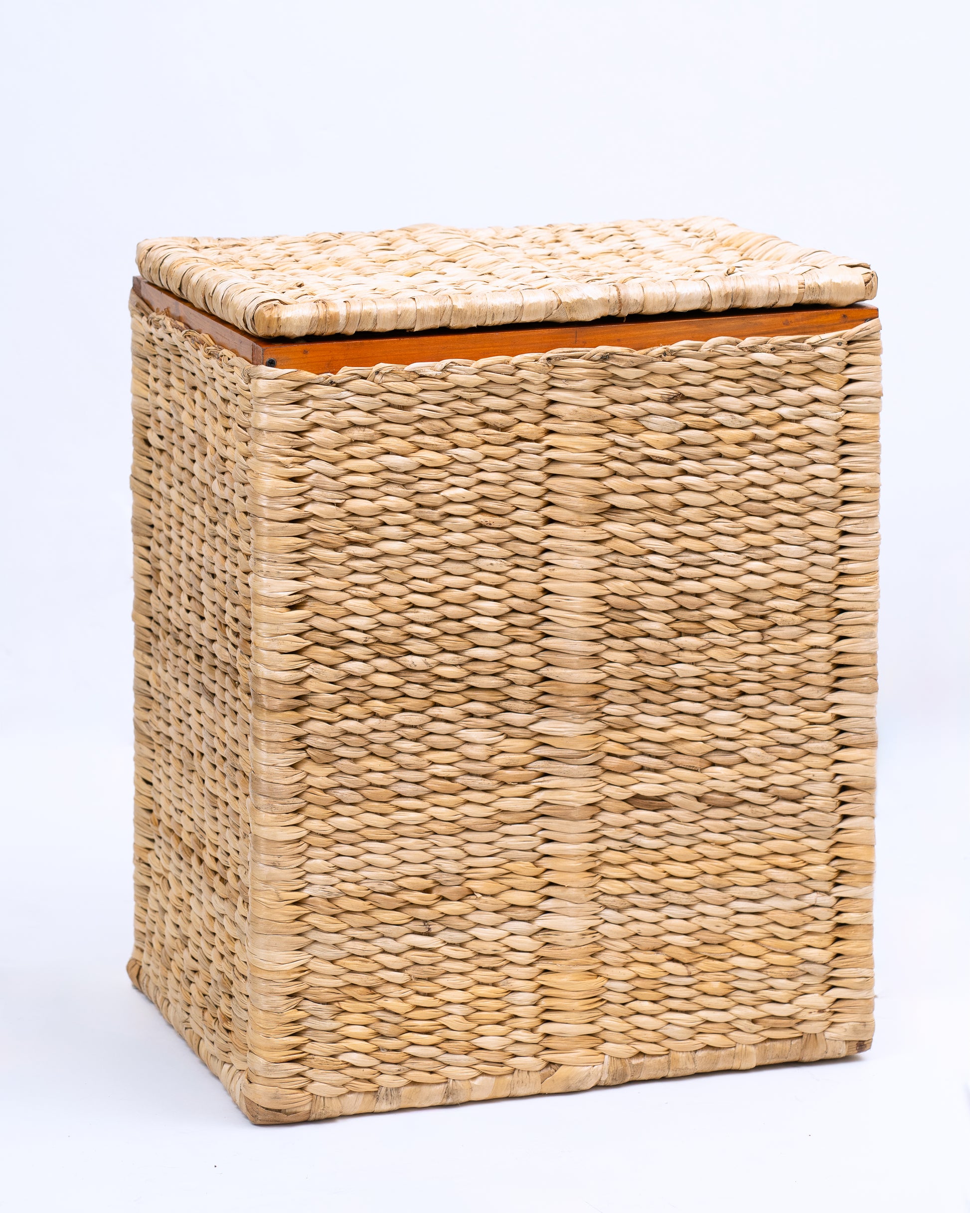 Wicker Laundry Hamper Large Rattan Basket with Lid